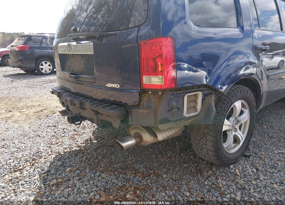 2014 HONDA PILOT EX-L VIN: 5FNYF4H58EB052008