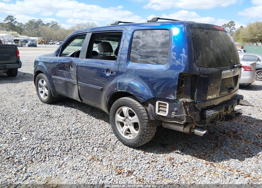 2014 HONDA PILOT EX-L VIN: 5FNYF4H58EB052008