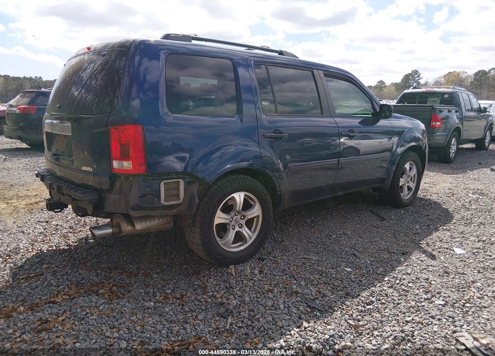 2014 HONDA PILOT EX-L VIN: 5FNYF4H58EB052008