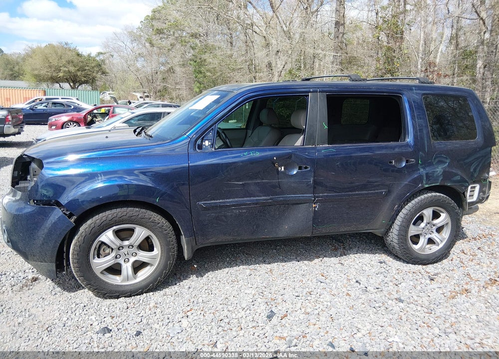 2014 HONDA PILOT EX-L VIN: 5FNYF4H58EB052008
