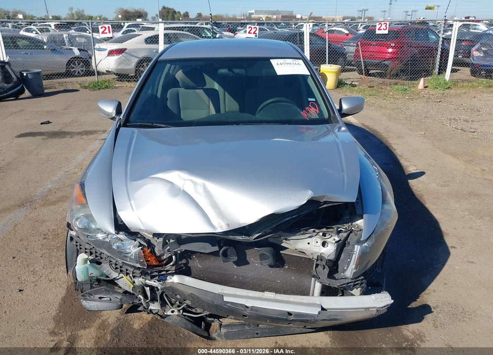 2012 HONDA ACCORD 2.4 LX VIN: 1HGCP2F3XCA000853