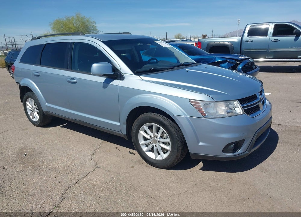2013 DODGE JOURNEY SXT VIN: 3C4PDCBG4DT716293