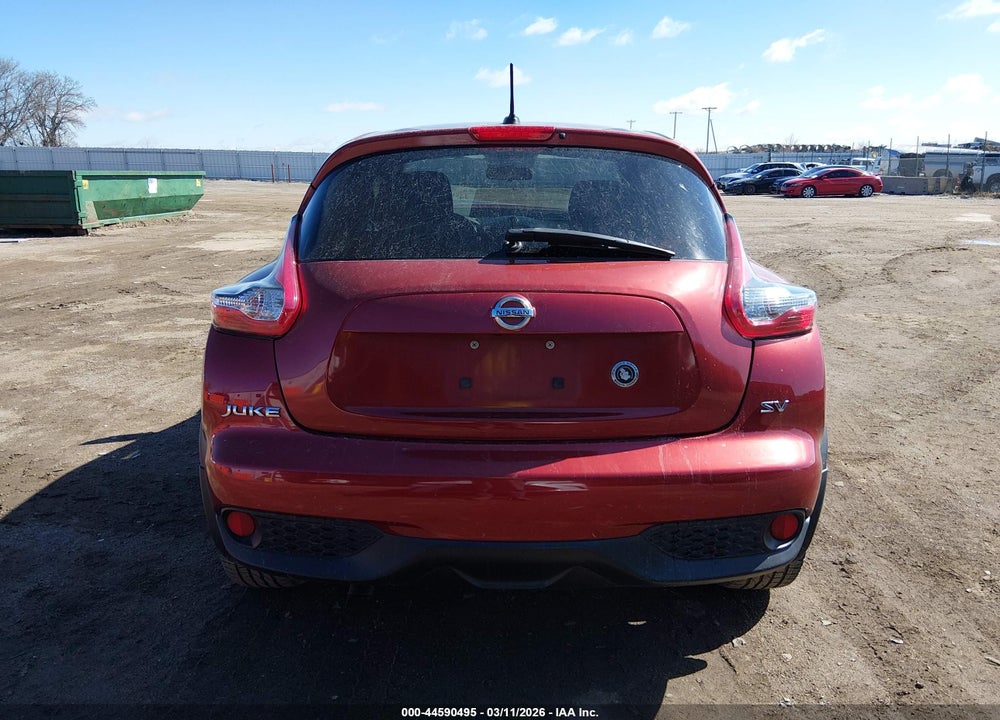 2015 NISSAN JUKE SV VIN: JN8AF5MR3FT509908