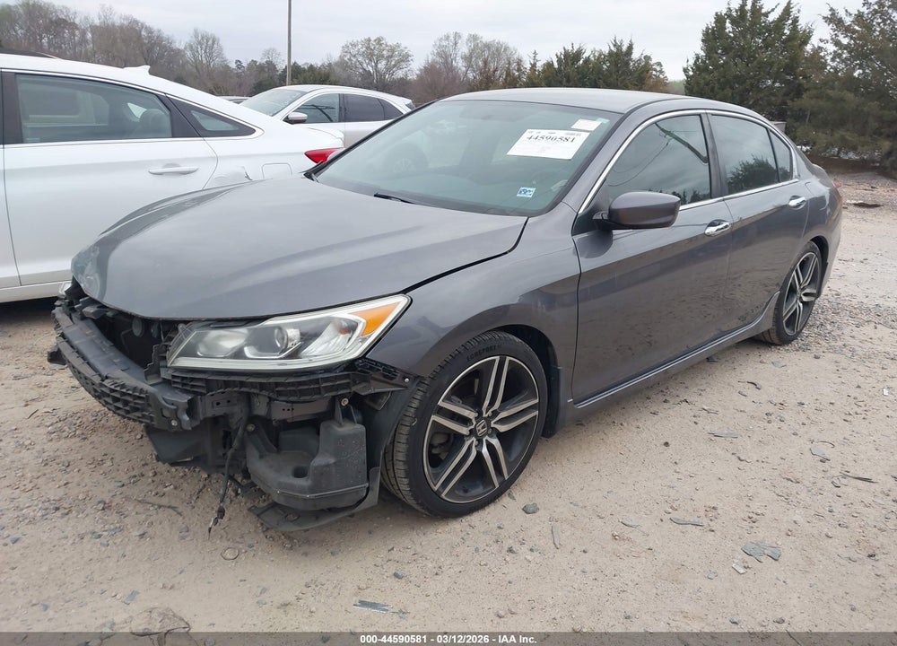 2017 HONDA ACCORD SPORT SE VIN: 1HGCR2F12HA265704