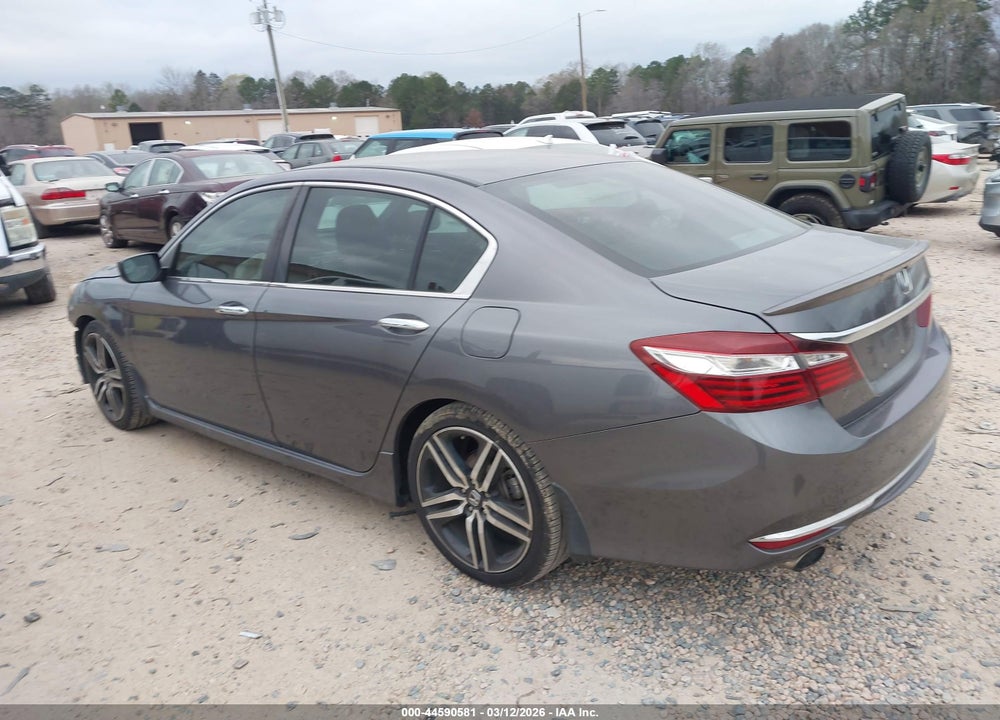 2017 HONDA ACCORD SPORT SE VIN: 1HGCR2F12HA265704