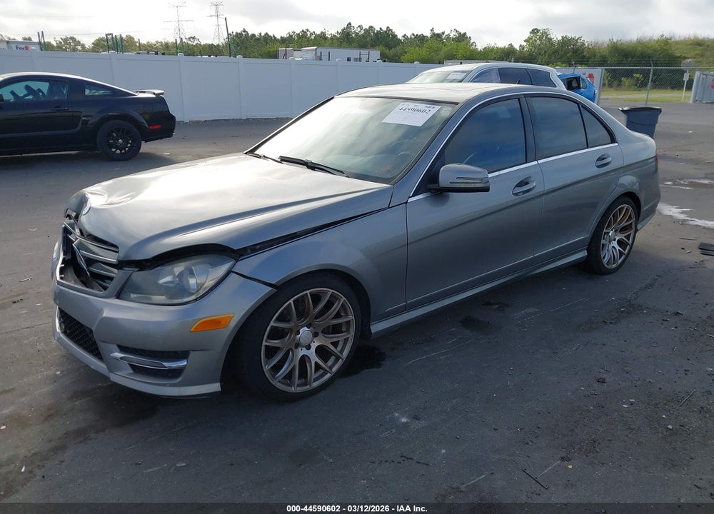 2014 MERCEDES-BENZ C 250 SPORT VIN: WDDGF4HB6EA953409