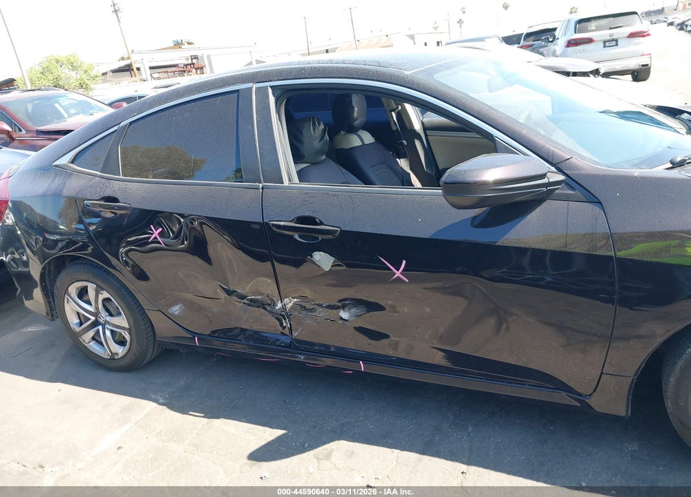 2017 HONDA CIVIC LX VIN: 2HGFC2F57HH506210