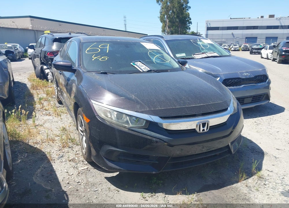 2017 HONDA CIVIC LX VIN: 2HGFC2F57HH506210