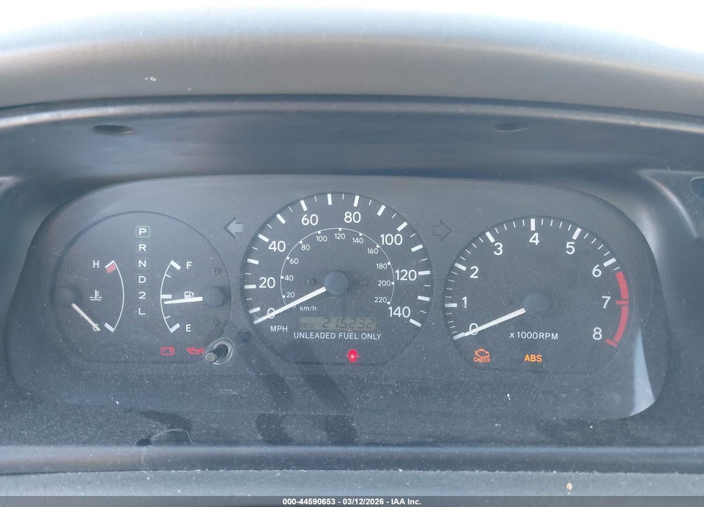 1999 TOYOTA CAMRY LE VIN: 4T1BG22K4XU531893