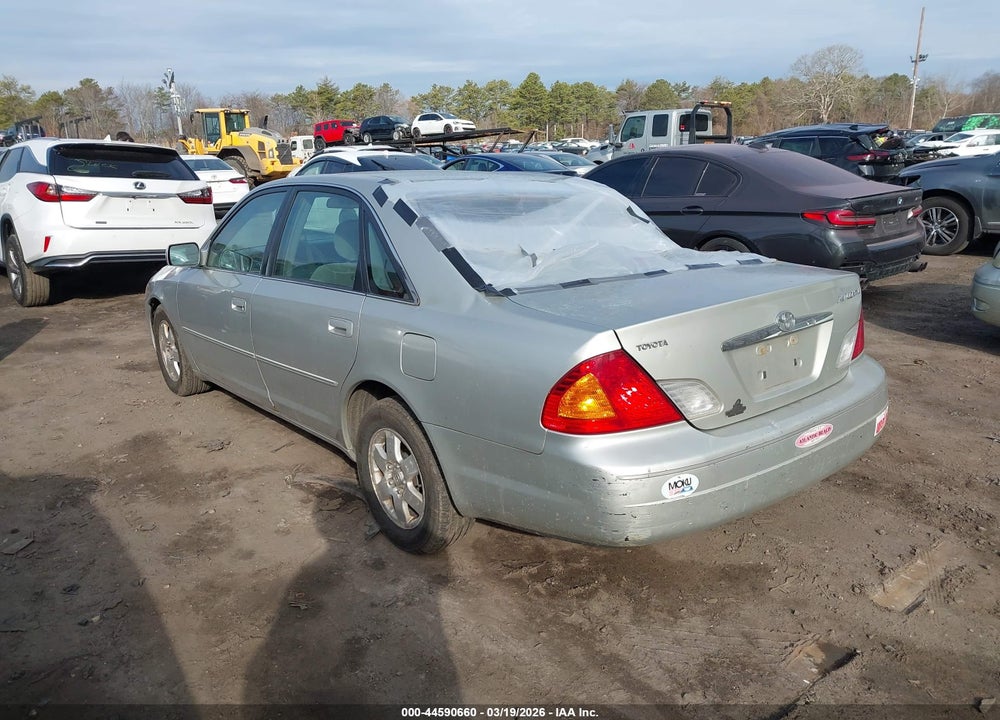 2000 TOYOTA AVALON XL VIN: 4T1BF28B4YU082162