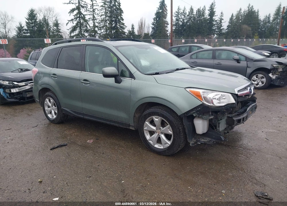 2015 SUBARU FORESTER 2.5I LIMITED VIN: JF2SJAKC3FH580679