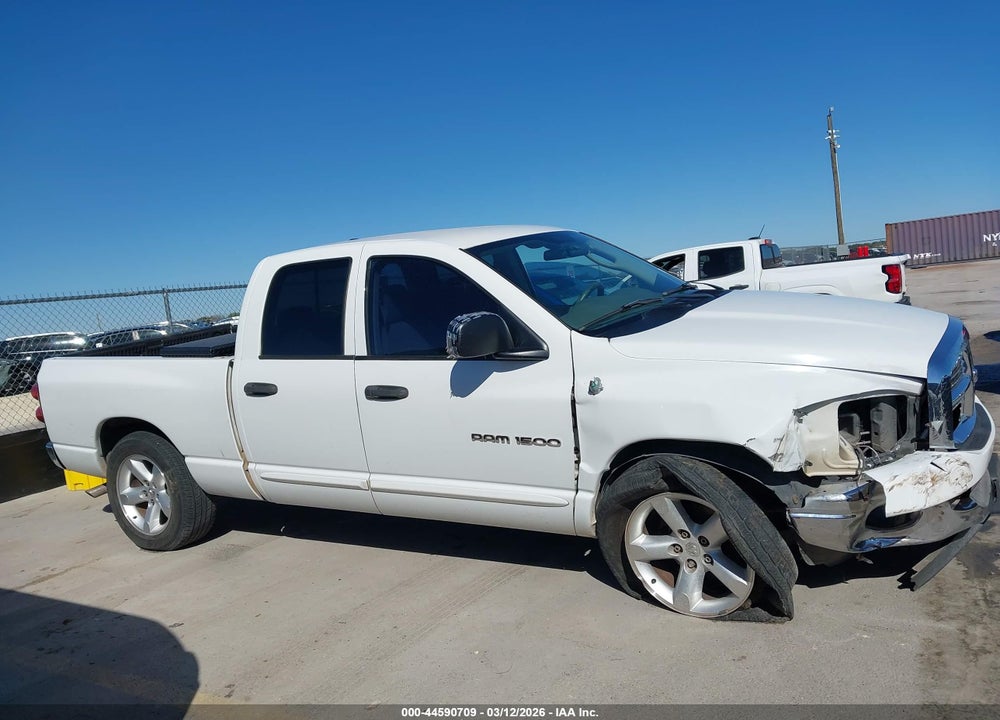2007 DODGE RAM 1500 SLT VIN: 1D7HA18P67J502772
