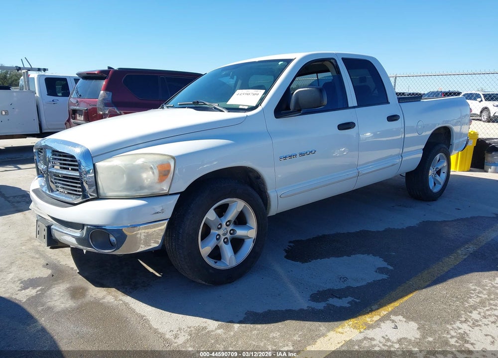 2007 DODGE RAM 1500 SLT VIN: 1D7HA18P67J502772