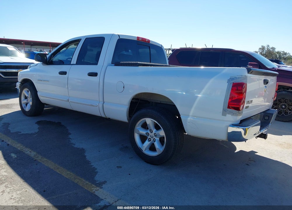 2007 DODGE RAM 1500 SLT VIN: 1D7HA18P67J502772