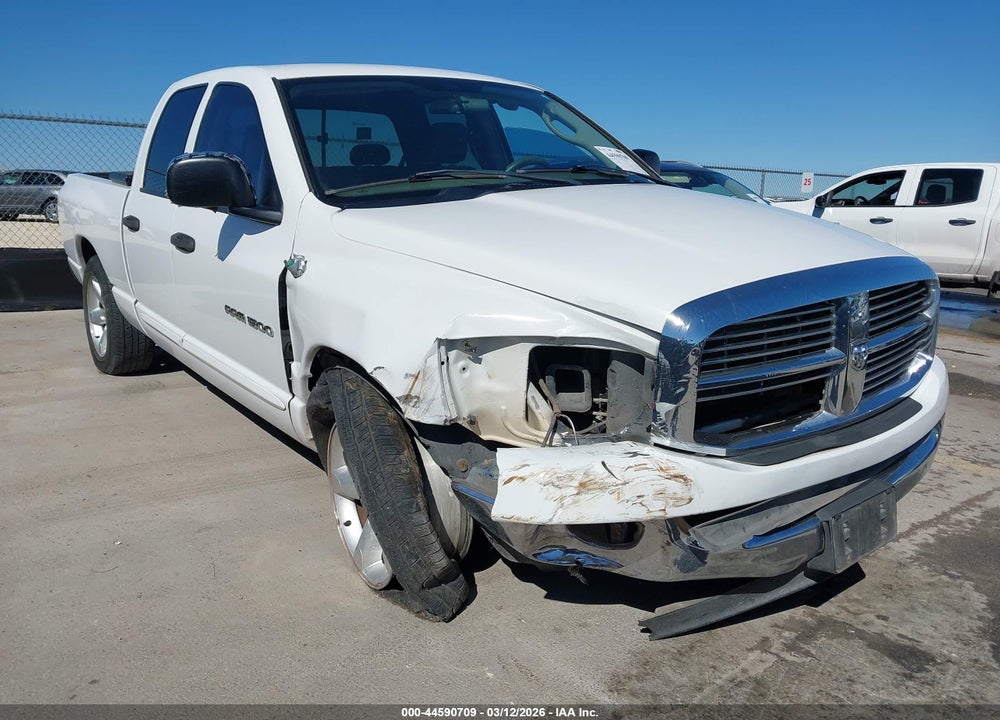 2007 DODGE RAM 1500 SLT VIN: 1D7HA18P67J502772