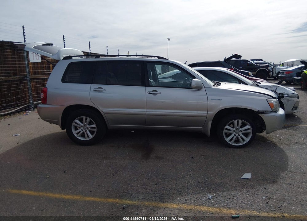 2006 TOYOTA HIGHLANDER HYBRID LTD VIN: JTEEW21A760015221