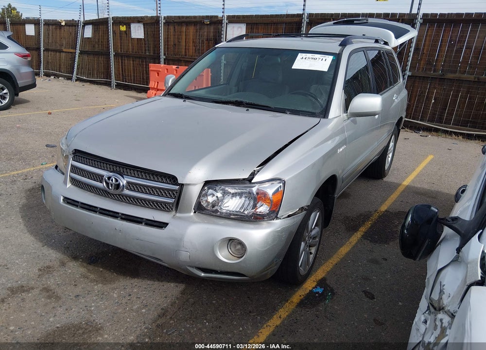 2006 TOYOTA HIGHLANDER HYBRID LTD VIN: JTEEW21A760015221