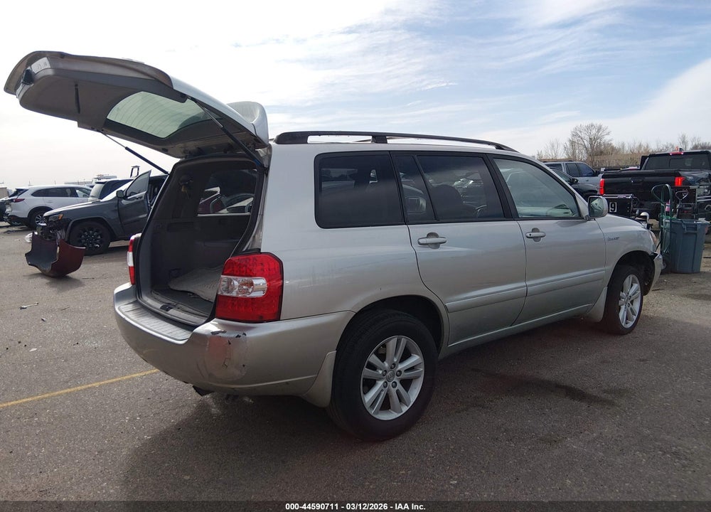 2006 TOYOTA HIGHLANDER HYBRID LTD VIN: JTEEW21A760015221