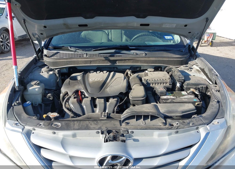 2013 HYUNDAI SONATA GLS VIN: 5NPEB4AC0DH564983