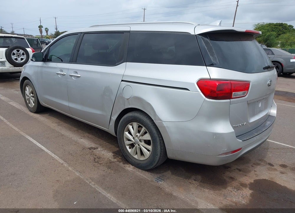 2016 KIA SEDONA LX VIN: KNDMB5C10G6131868