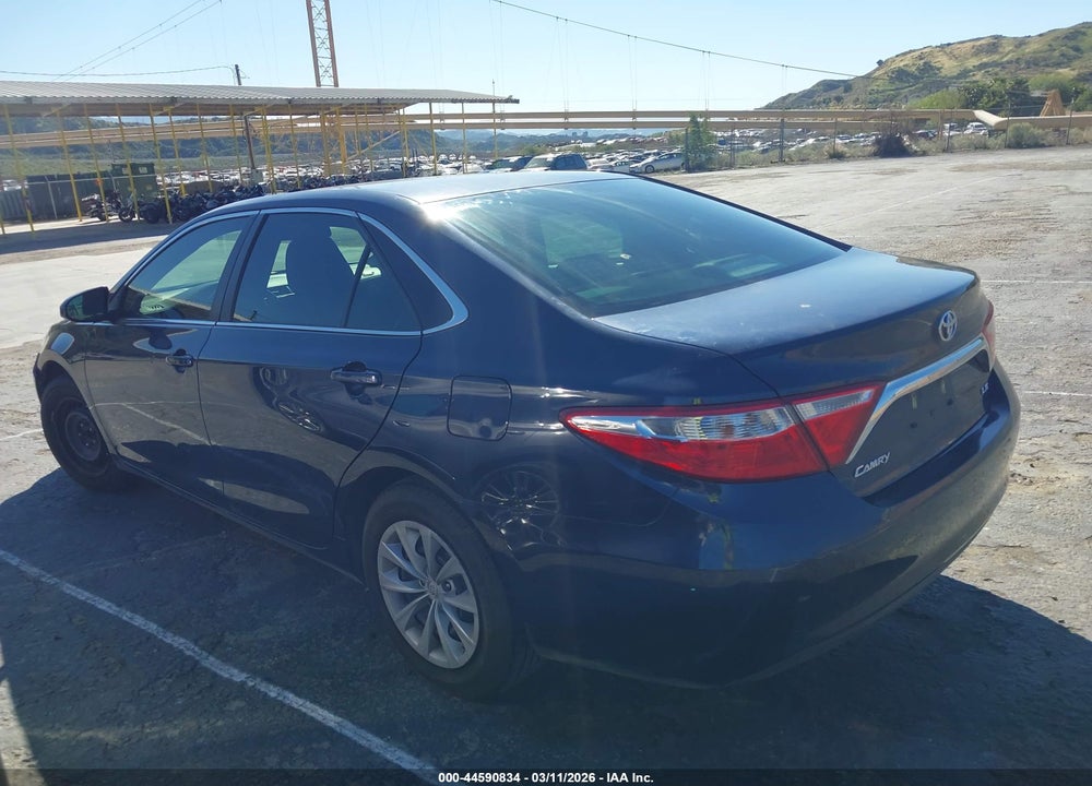 2015 TOYOTA CAMRY LE VIN: 4T1BF1FK3FU890626