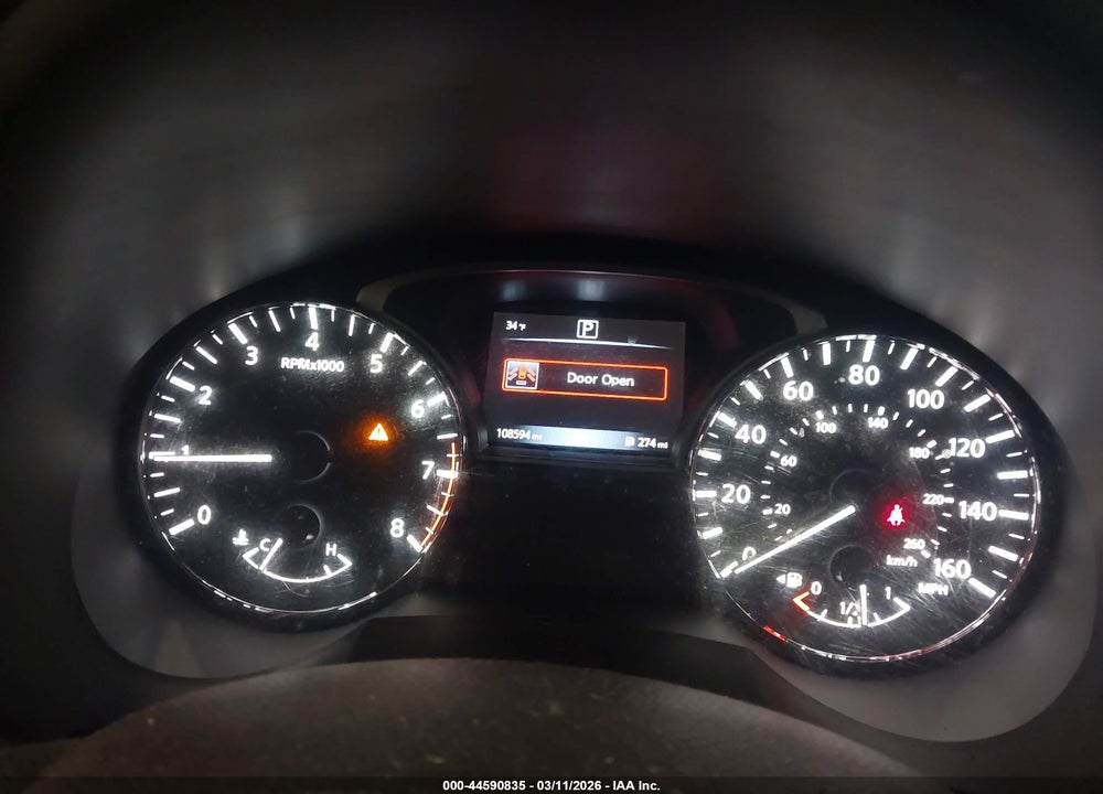 2016 NISSAN ALTIMA 2.5/2.5 S/2.5 SL/2.5 SR/2.5 SV VIN: 1N4AL3APXGN327937