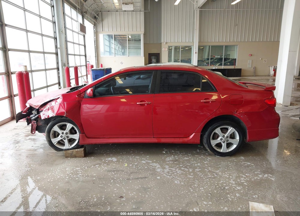2011 TOYOTA COROLLA S VIN: 2T1BU4EE7BC684630