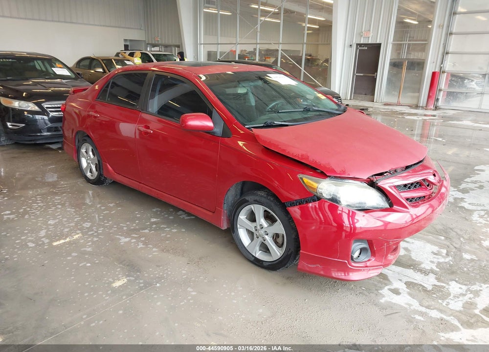 2011 TOYOTA COROLLA S VIN: 2T1BU4EE7BC684630