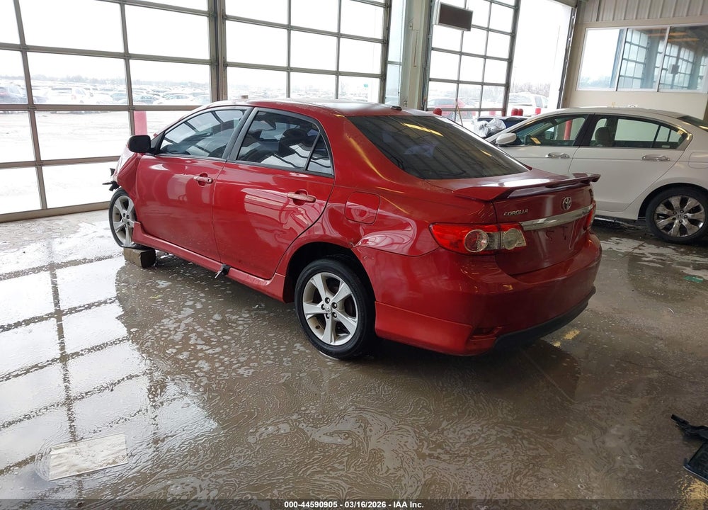 2011 TOYOTA COROLLA S VIN: 2T1BU4EE7BC684630