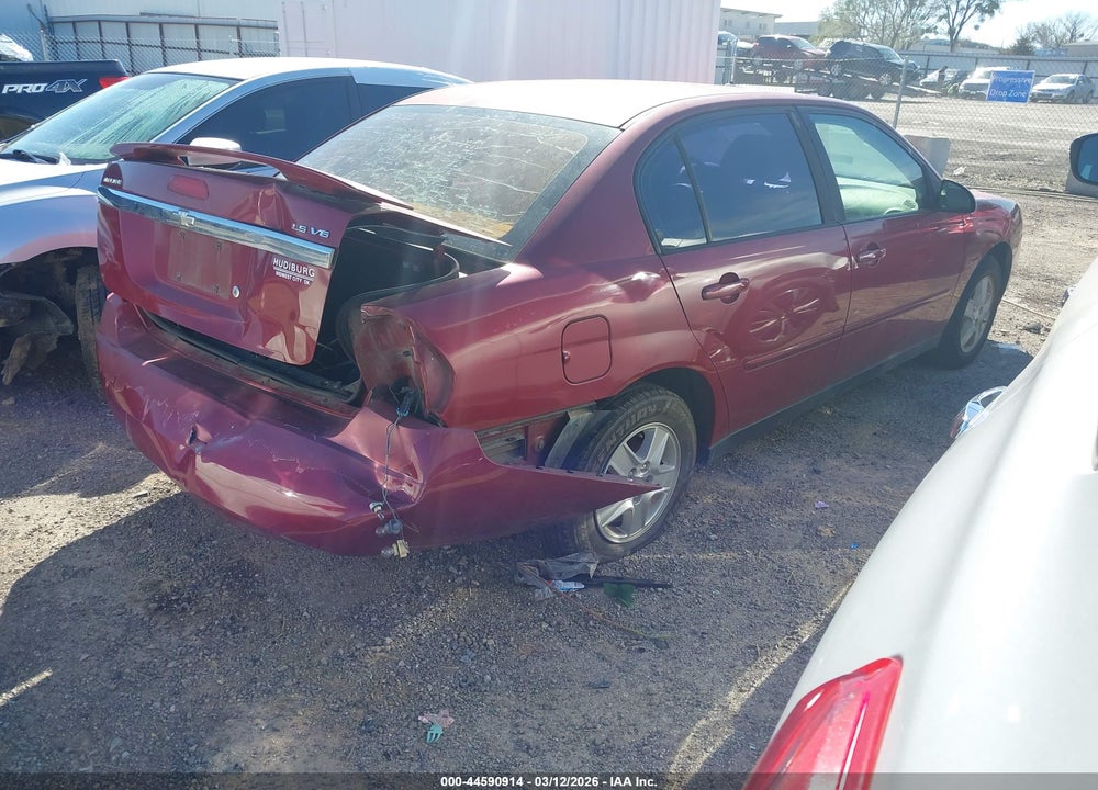 2005 CHEVROLET MALIBU LS VIN: 1G1ZT54825F327797