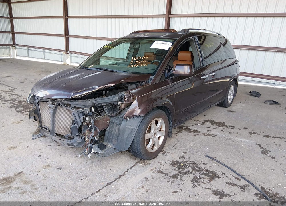 2007 NISSAN QUEST 3.5 SE VIN: 5N1BV28U17N124185