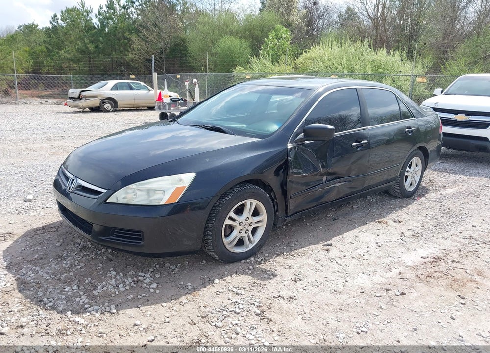 2007 HONDA ACCORD 2.4 EX VIN: 1HGCM56857A115419