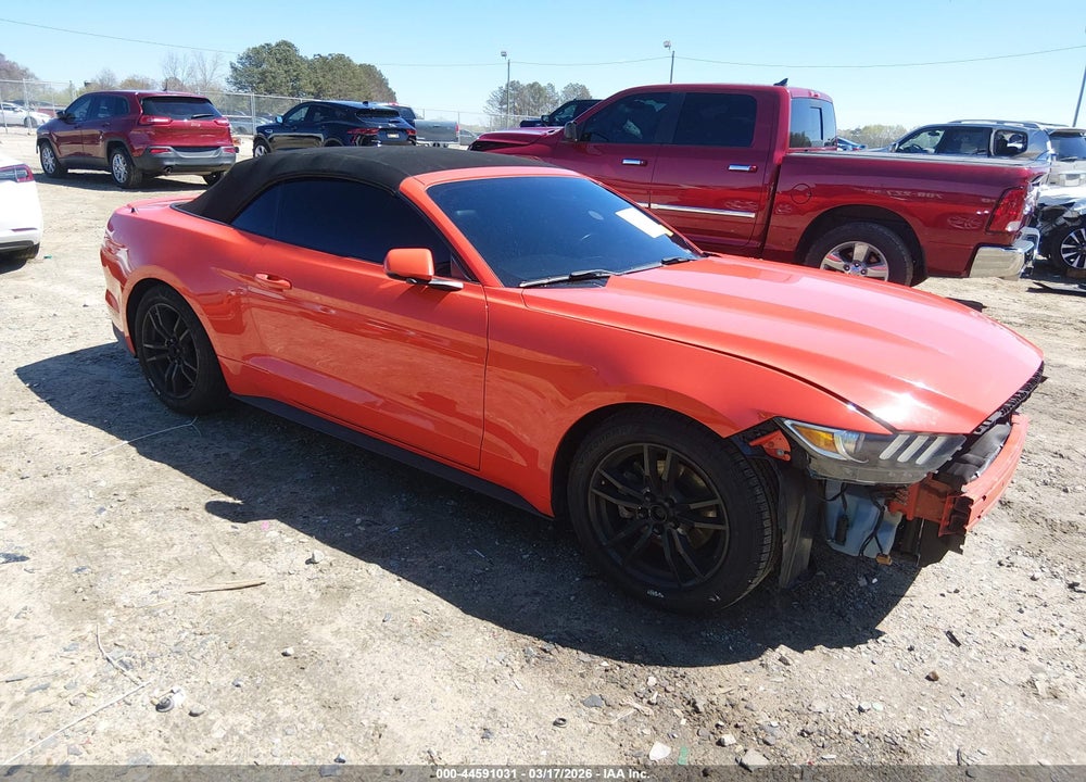 2016 FORD MUSTANG ECOBOOST PREMIUM VIN: 1FATP8UH8G5292782