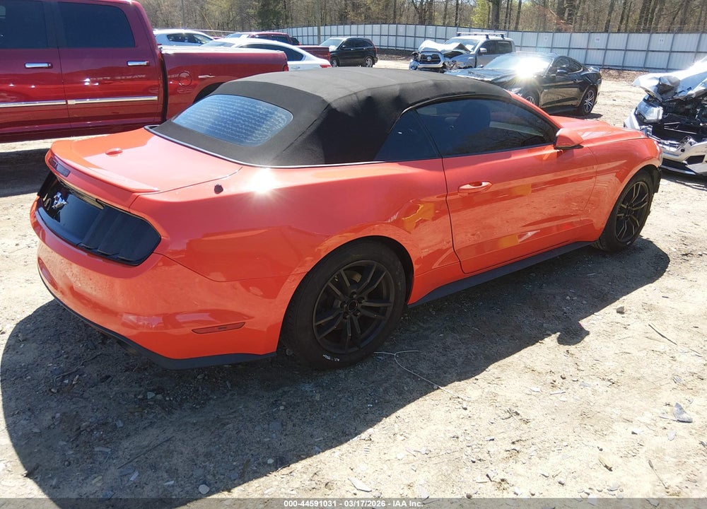 2016 FORD MUSTANG ECOBOOST PREMIUM VIN: 1FATP8UH8G5292782
