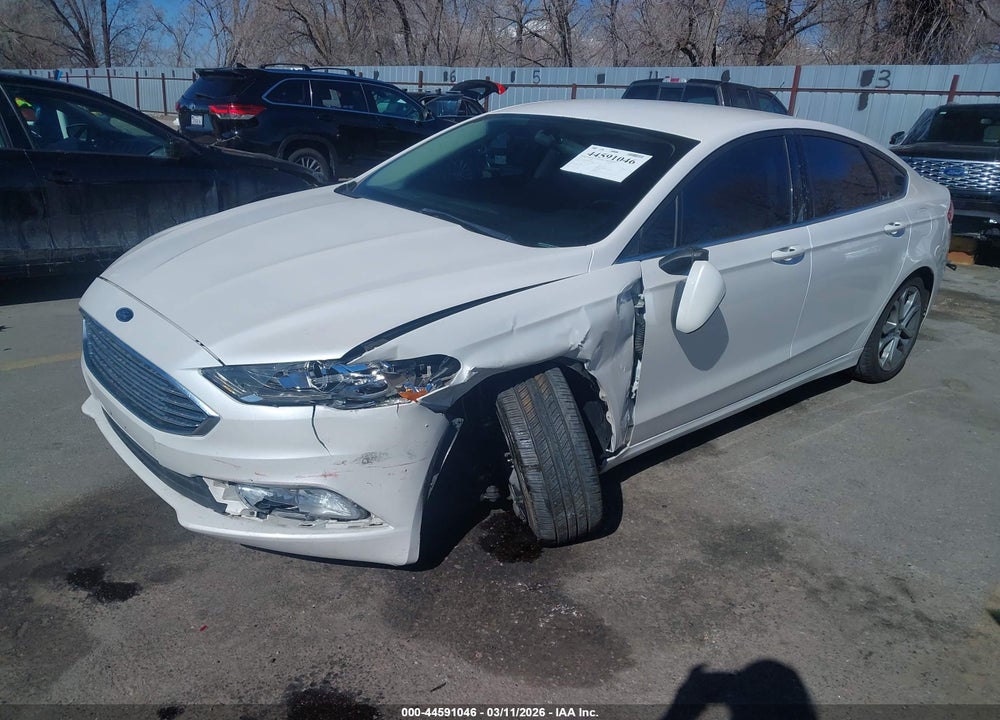 2017 FORD FUSION SE VIN: 3FA6P0HD4HR248010
