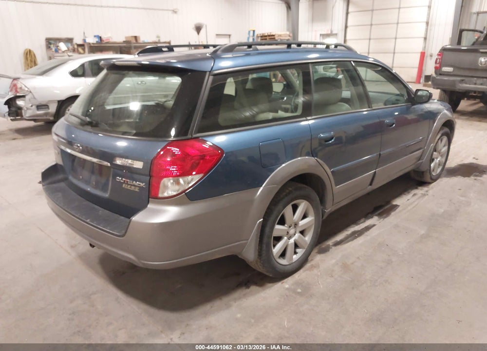 2008 SUBARU OUTBACK 2.5I LIMITED/2.5I LIMITED L.L. BEAN EDITION VIN: 4S4BP62C087317418