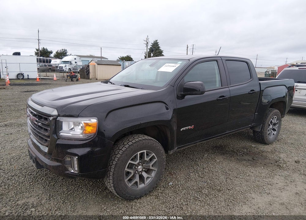 2022 GMC CANYON 4WD  SHORT BOX AT4 - LEATHER VIN: 1GTG6FEN8N1291000
