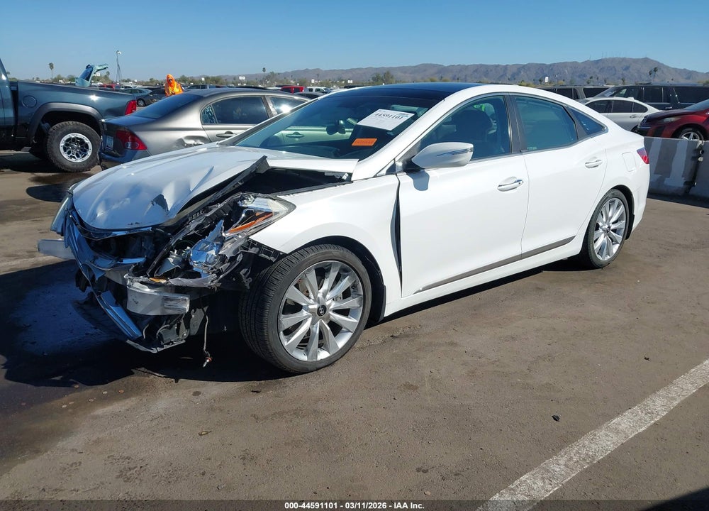 2013 HYUNDAI AZERA VIN: KMHFH4JG0DA202290