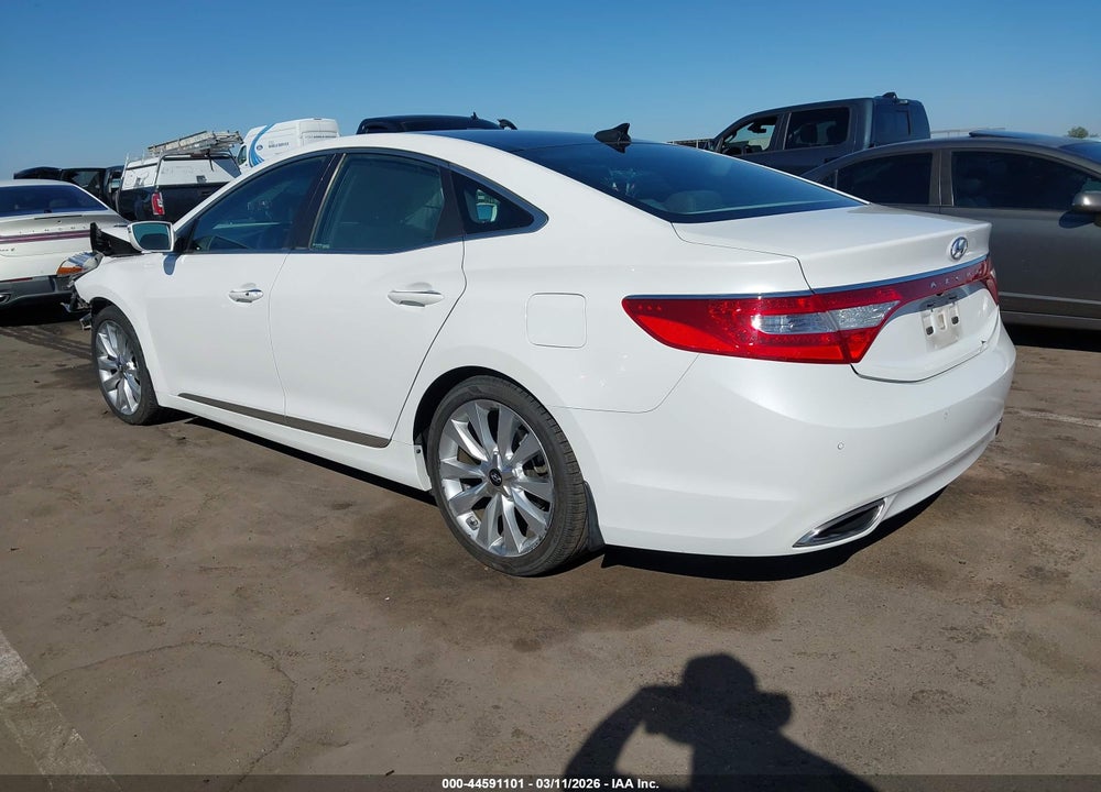 2013 HYUNDAI AZERA VIN: KMHFH4JG0DA202290