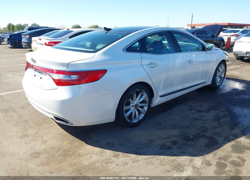 2013 HYUNDAI AZERA VIN: KMHFH4JG0DA202290