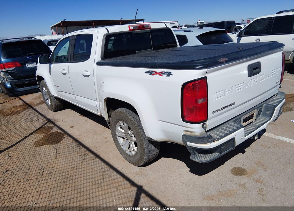 2021 CHEVROLET COLORADO 4WD  SHORT BOX LT VIN: 1GCGTCEN1M1199894