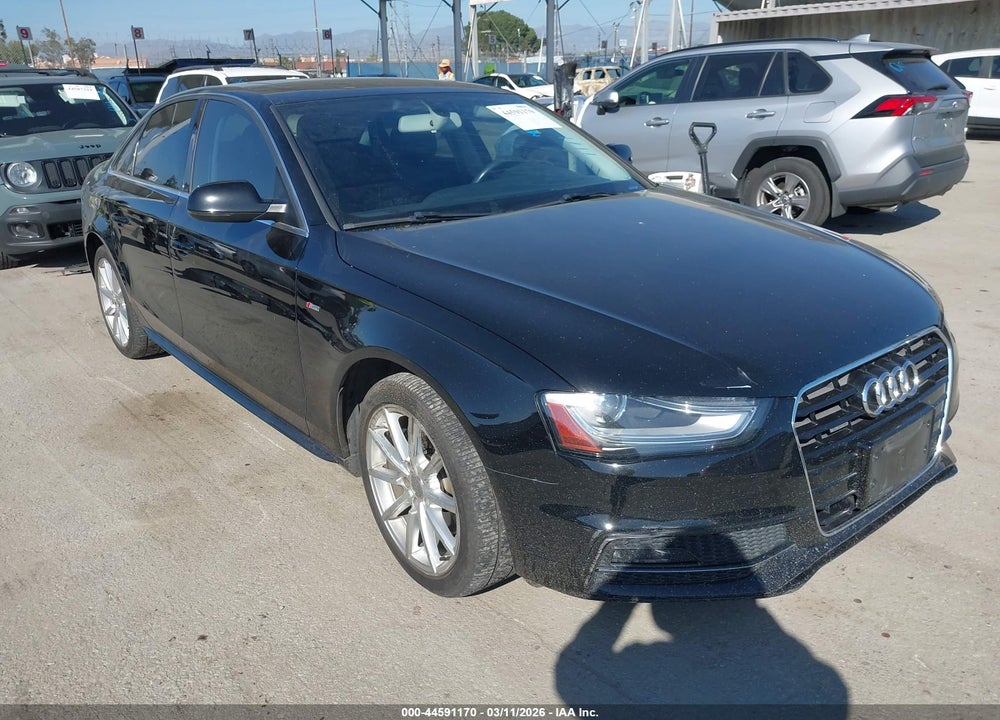 2015 AUDI A4 2.0T PREMIUM VIN: WAUBFAFL5FN000826