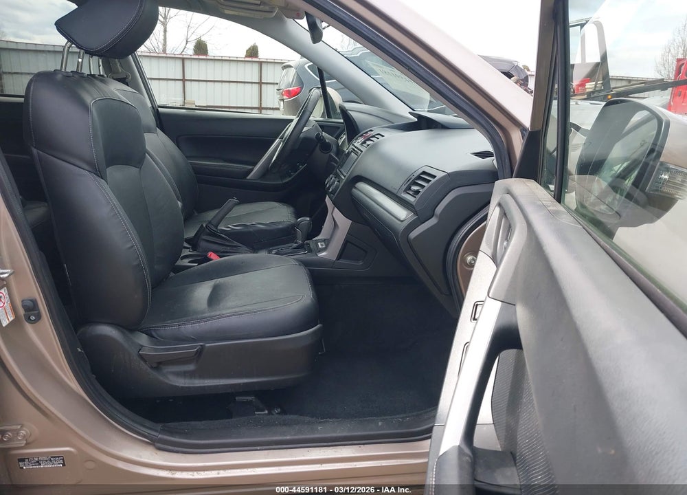 2015 SUBARU FORESTER 2.5I TOURING VIN: JF2SJAWC7FH599049