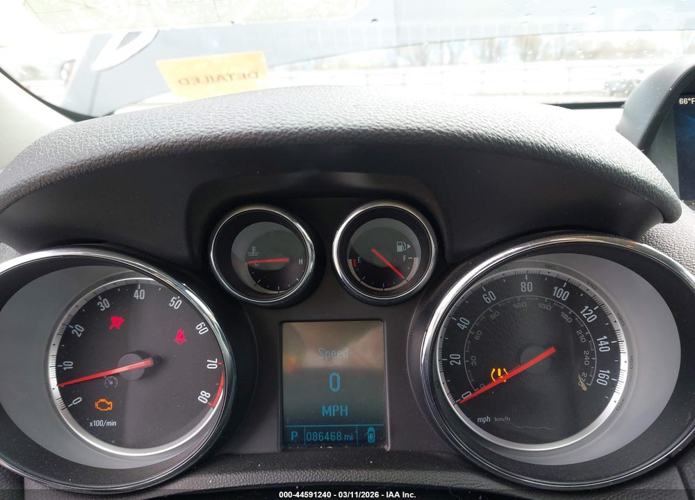 2016 BUICK ENCORE VIN: KL4CJASB6GB602201