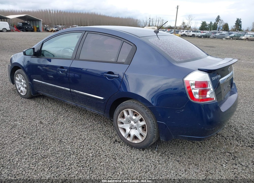 2012 NISSAN SENTRA 2.0 S VIN: 3N1AB6AP5CL659814