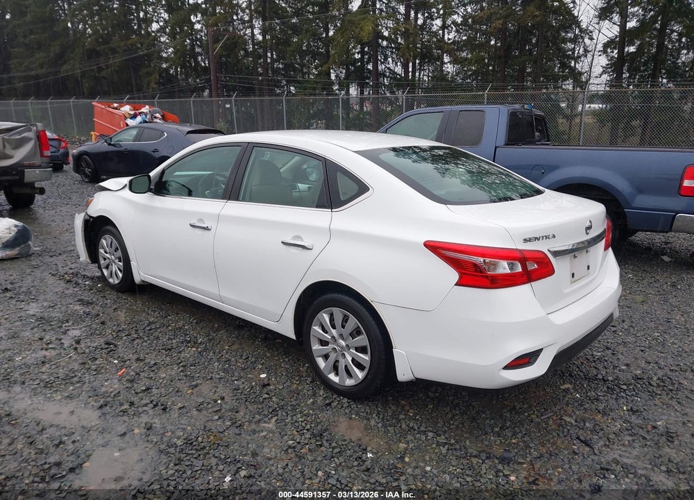 2017 NISSAN SENTRA S VIN: 3N1AB7AP3HY330416