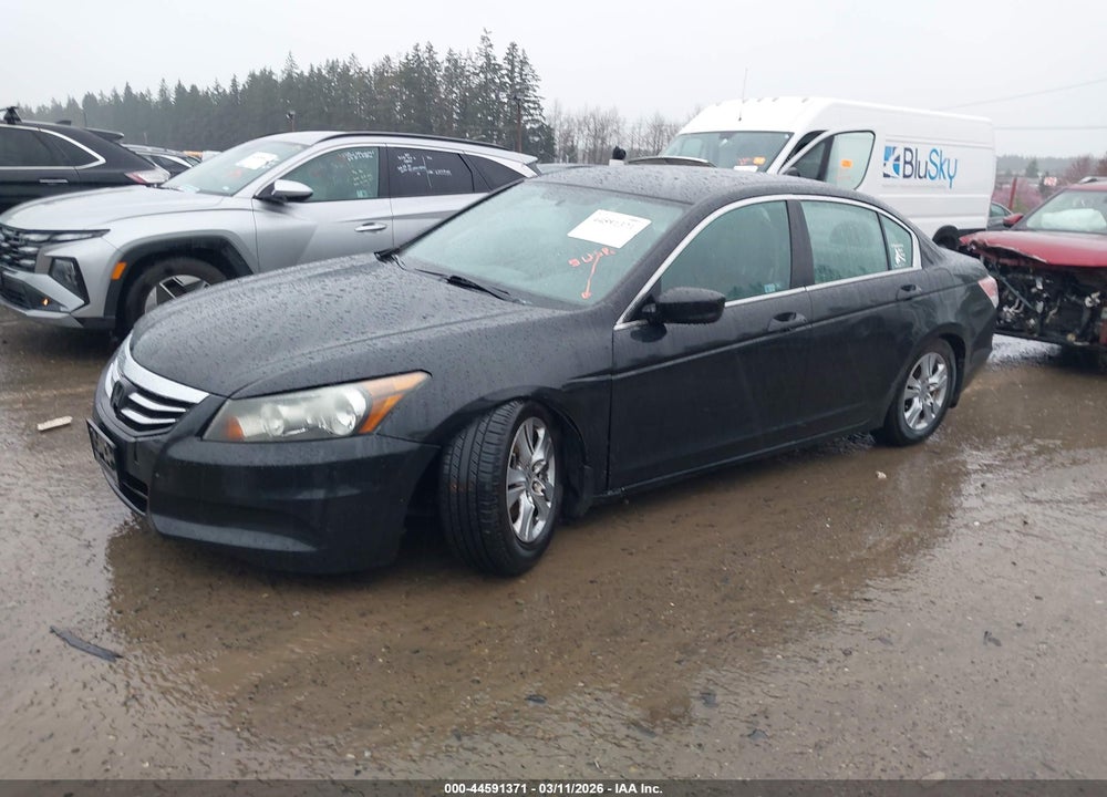 2011 HONDA ACCORD 2.4 SE VIN: 1HGCP2F6XBA054047