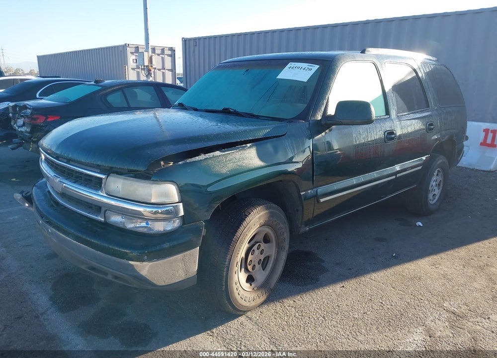 2001 CHEVROLET TAHOE LT VIN: 1GNEC13T51J130643