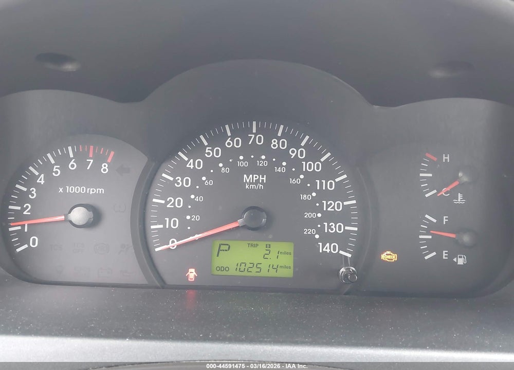 2006 KIA SPECTRA EX/LX/SX VIN: KNAFE121X65293731