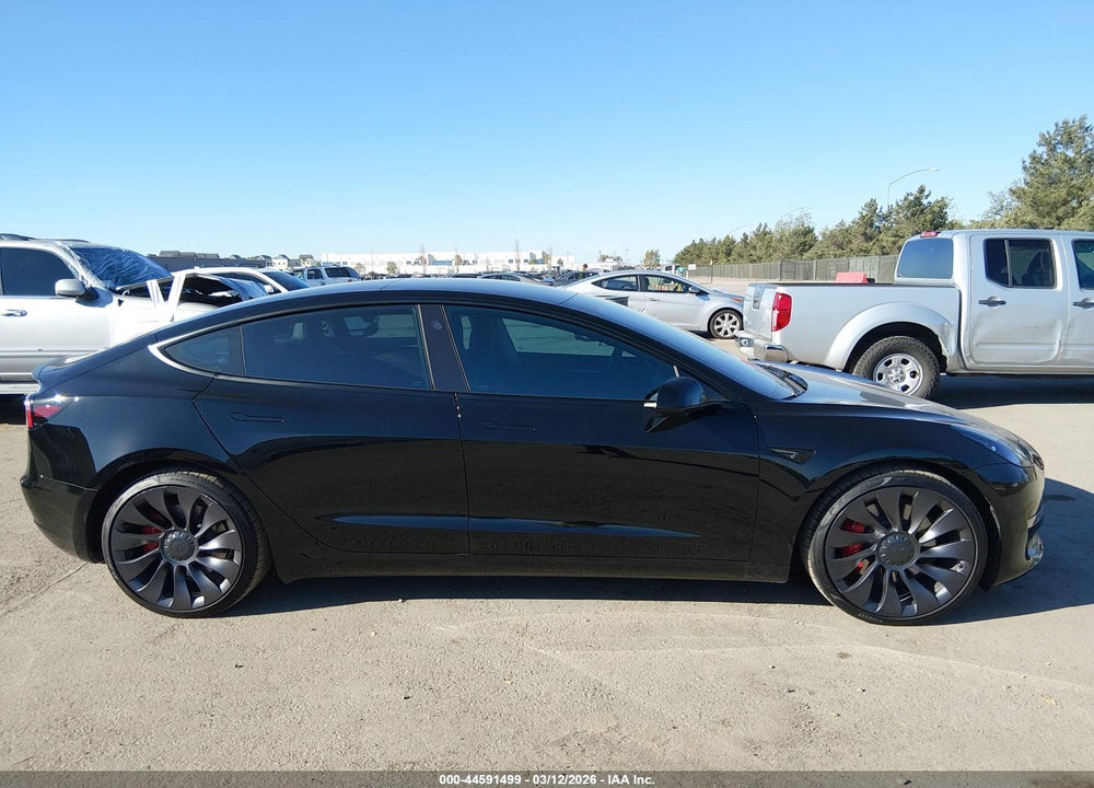 2023 TESLA MODEL 3 PERFORMANCE DUAL MOTOR ALL-WHEEL DRIVE VIN: 5YJ3E1EC4PF635208